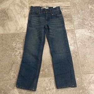 Levi’s 505 little boys straight regular jeans size 8